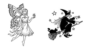 Fairies + Fantasy Stamps