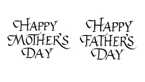 Mother's + Father's Day Stamps