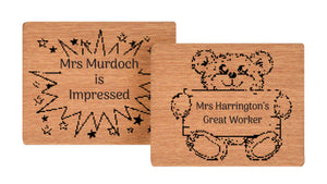 Teacher Stamps - Personalised
