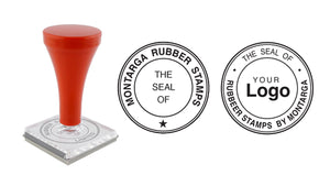 Round Seal - Handle Stamps