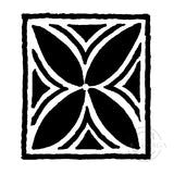 0567 C - Pacific Pattern Rubber Stamp
