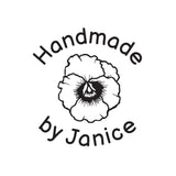0625 A Pansy - Personalised Rubber Stamp