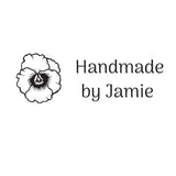 0625 B Pansy - Personalised Rubber Stamp