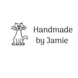 1006 B Cat - Personalised Rubber Stamp
