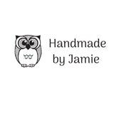 1300 B Owl - Personalised Rubber Stamp