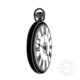 1675 E - Fob Watch Rubber Stamp