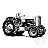 1757 G - Tractor Rubber Stamp