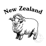 1930 C New Zealand Sheep Rubber Stamp