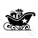 2239 E - Sleigh Rubber Stamp