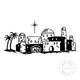 2339 FF - Bethlehem Rubber Stamp