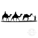 2359 FFF - Three Wise Men, Camels Rubber Stamp