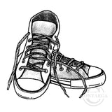 2673 G - Sneakers, Shoes Rubber Stamp