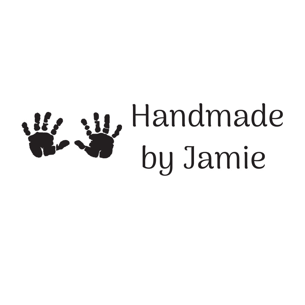 3122 B Hands - Personalised Rubber Stamp