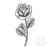 3270 FF - Rose Rubber Stamp