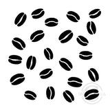 3333 H - Coffee Beans Rubber Stamp