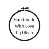 3430 C Hoop Frame - Personalised Rubber Stamp