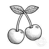 3775 C - Cherries Rubber Stamp