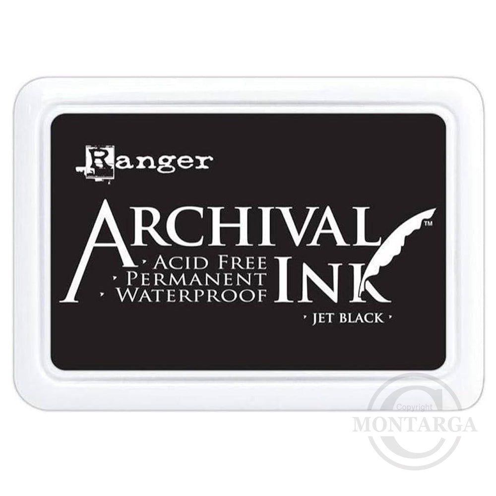 Ranger Archival Dye Ink Pad - Jet Black