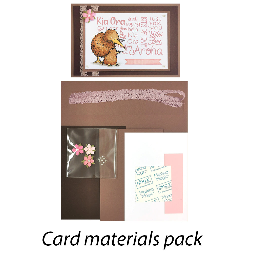 Card Materials Pack - Kia Ora Kiwis