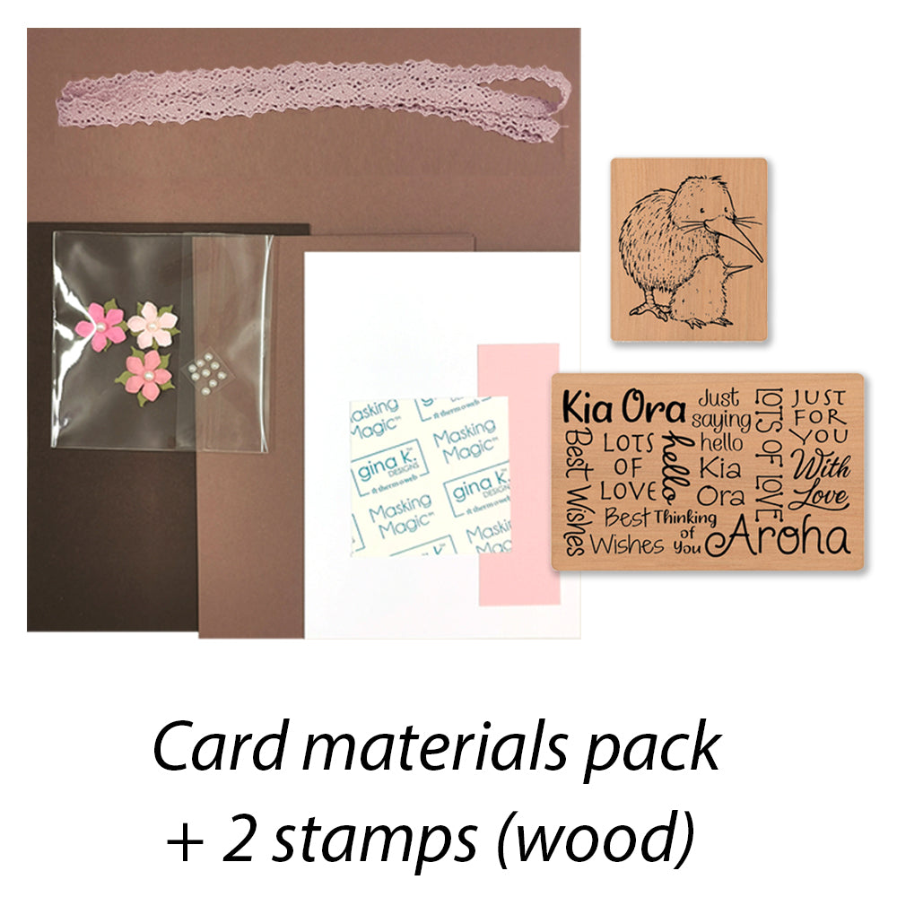 Card Materials Pack - Kia Ora Kiwis