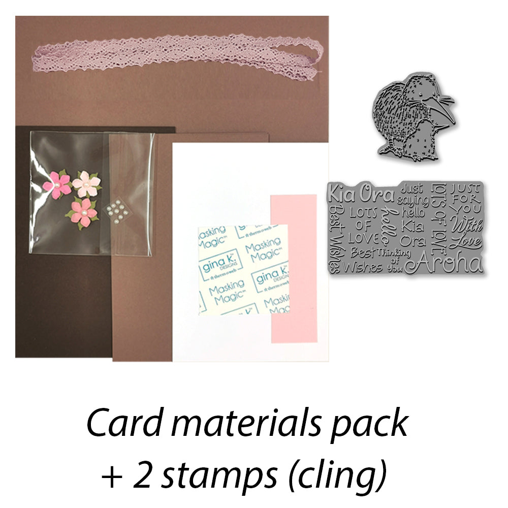 Card Materials Pack - Kia Ora Kiwis