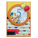 Numbers Medium Set - Size B Rubber Stamp