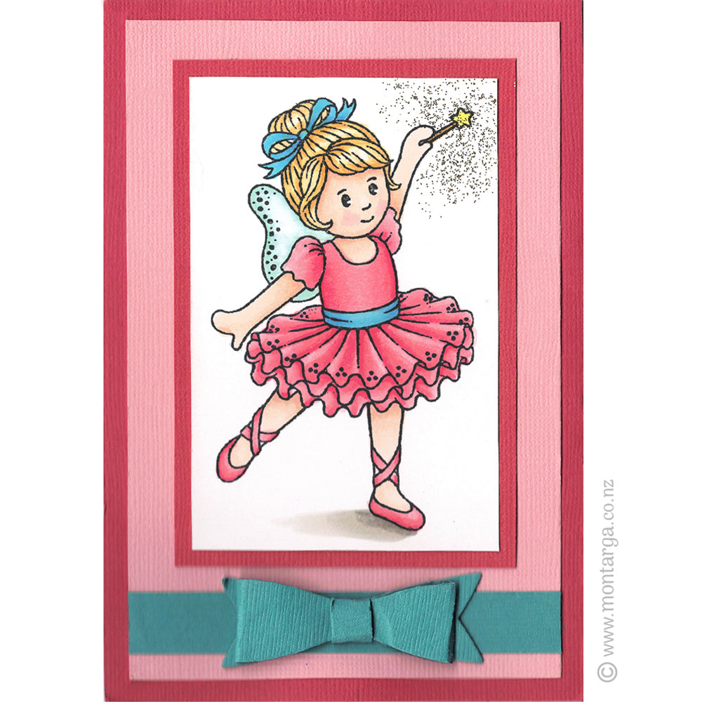 3536 GG - Fairy Girl Rubber Stamp