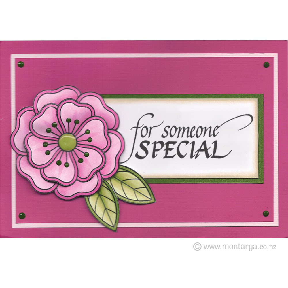 0278 FF - Someone Special Wording Rubber Stamp