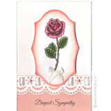 3270 FF - Rose Rubber Stamp