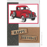 1767 GG - Truck Rubber Stamp