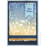 3279 GG - Wildflowers Rubber Stamp