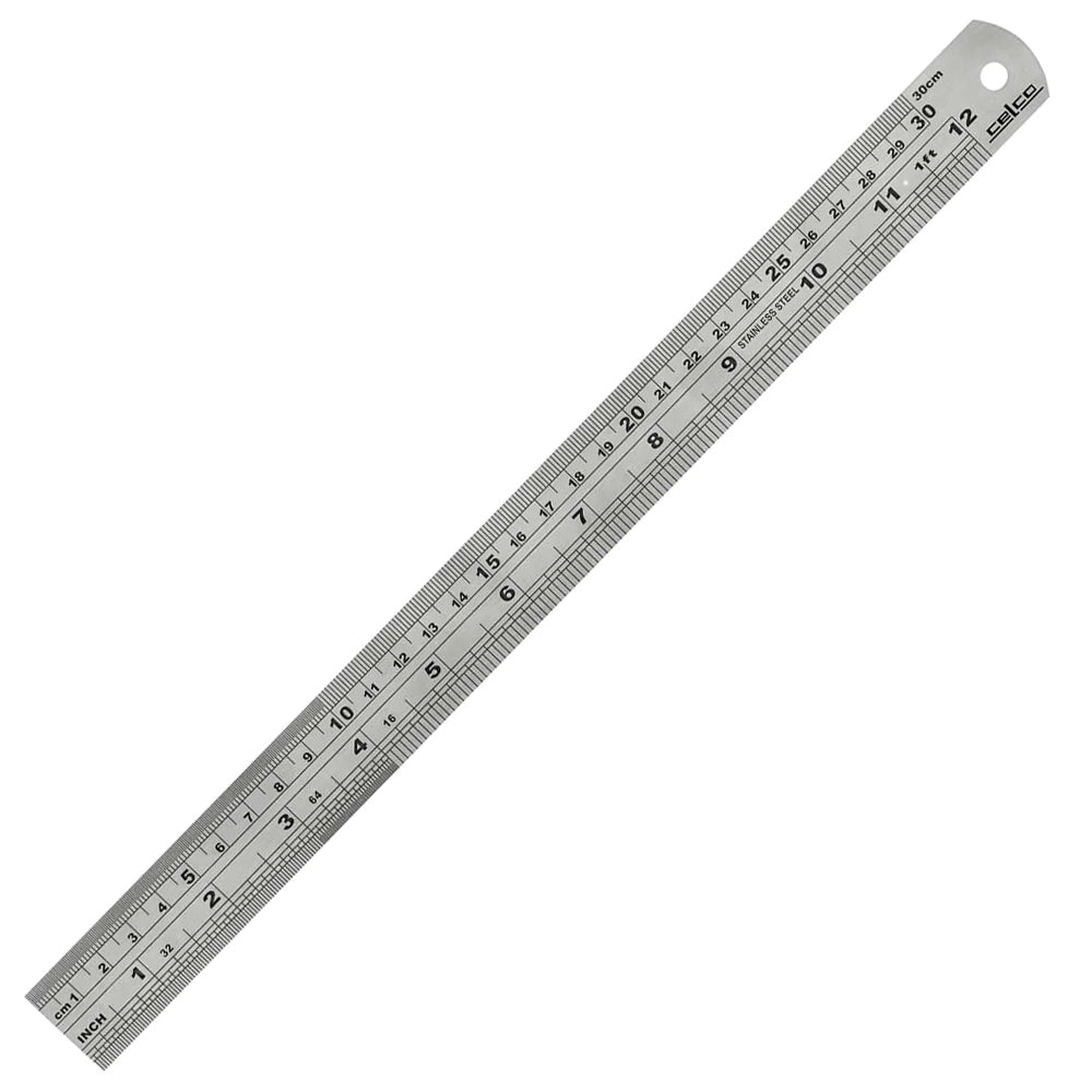 Celco Ruler Metal - 30cm