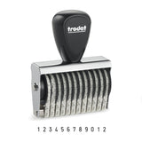 Trodat 15312 Classic Number Stamp - 3mm 12 Numbers
