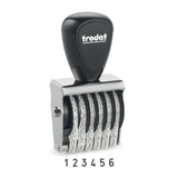 Trodat 1546 Classic Number Stamp - 4mm  6 Numbers