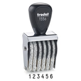 Trodat 1556 Classic Number Stamp - 5mm 6 Numbers