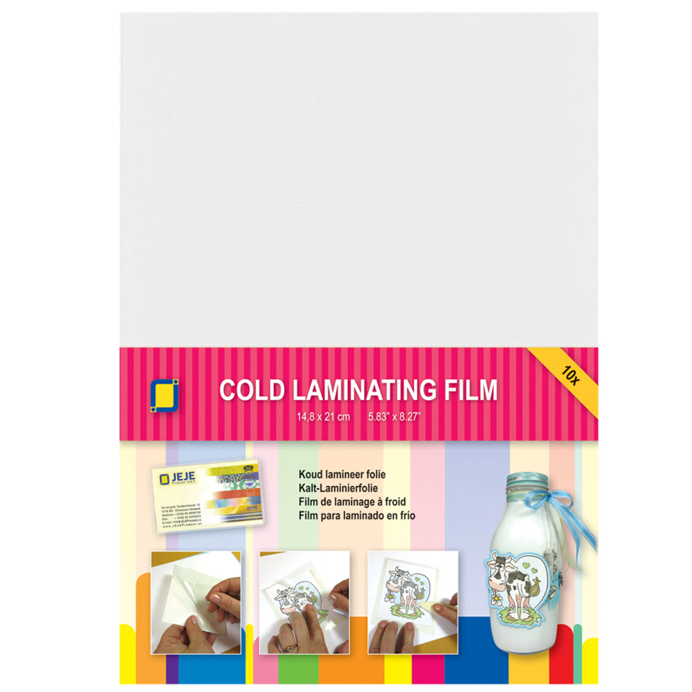 Jeje Products Cold Laminate Film A5 10pk