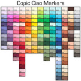 Copic Ciao Marker Set - Aqua Green Blending Duo