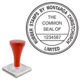 Common Seal Stamp - Long Title + Number - L15