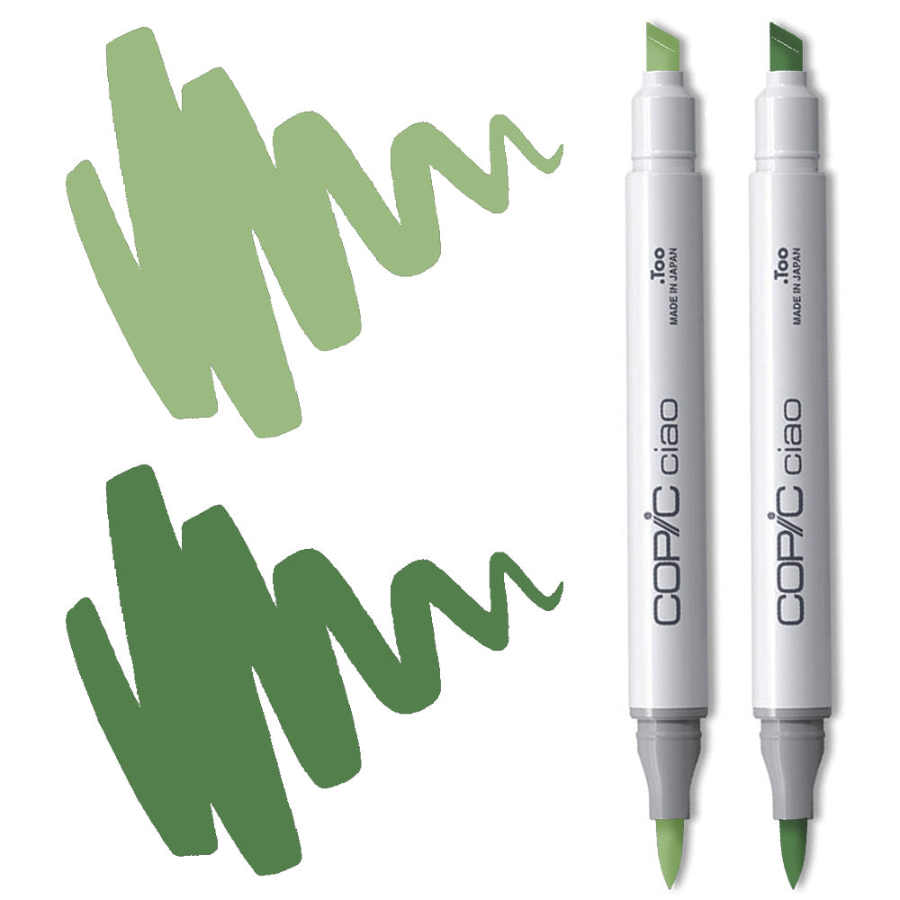 Green Blending Duo Copic Ciao Marker