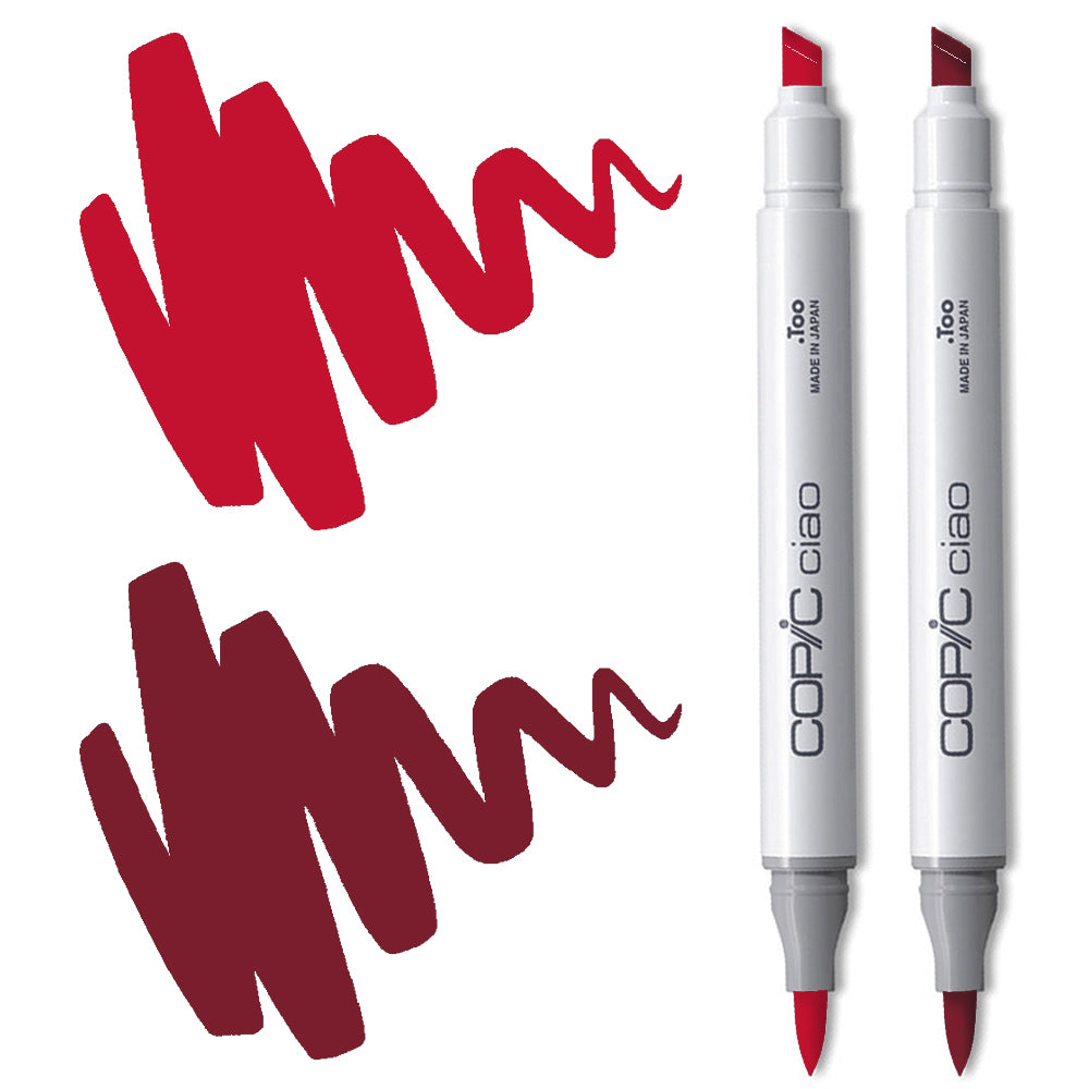 Copic Ciao Marker Set - Red Blending Duo