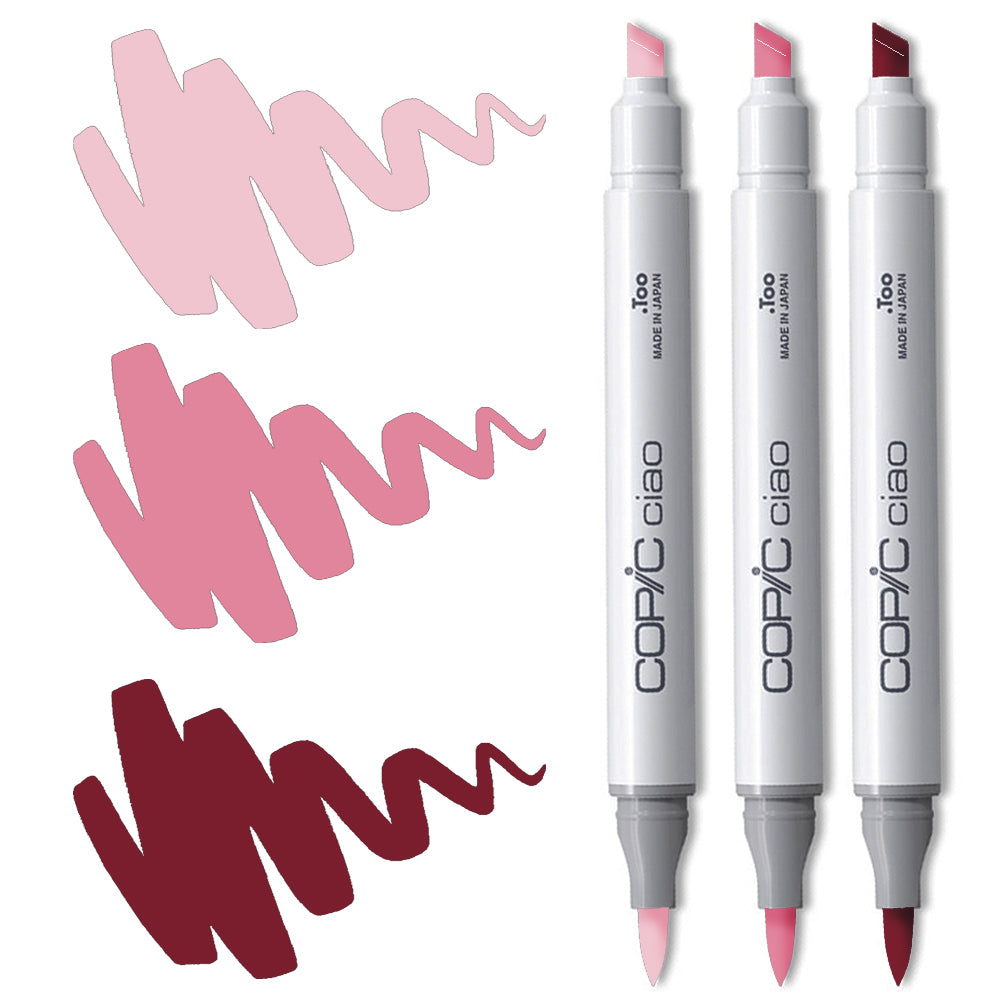 Copic Ciao Marker Set - Vintage Pink Blending