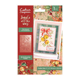 Crafters Companion 3D Embossing Folder - Jingle All The Way - The Sound of Christmas