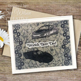 Creative Expressions Mini Shadowed Sentiments Die - World's Best Dad CEDSS046