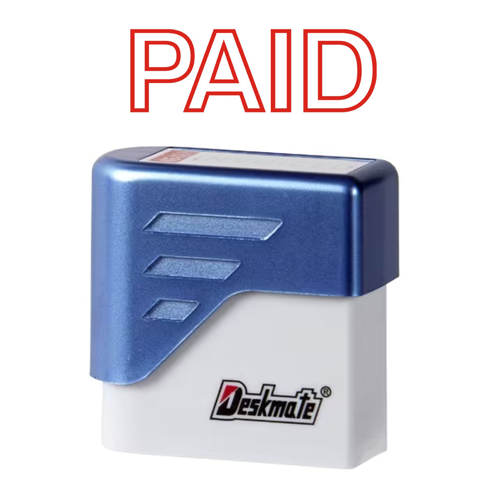 Deskmate Self Inking Stamp - Paid