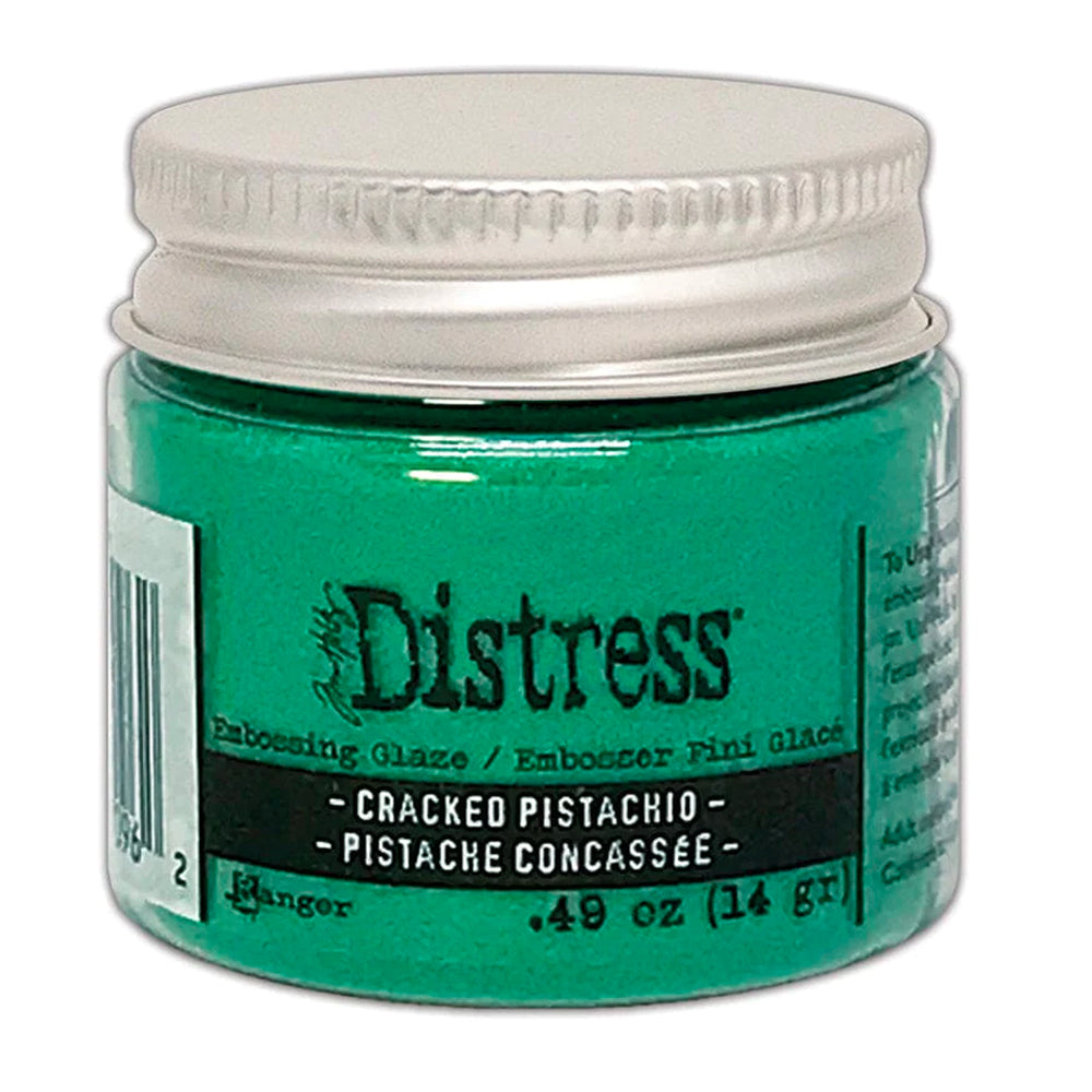 Distress Embossing Glaze -  Cracked Pistachio