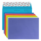 C6 Envelopes - Assorted Coloured 10pk