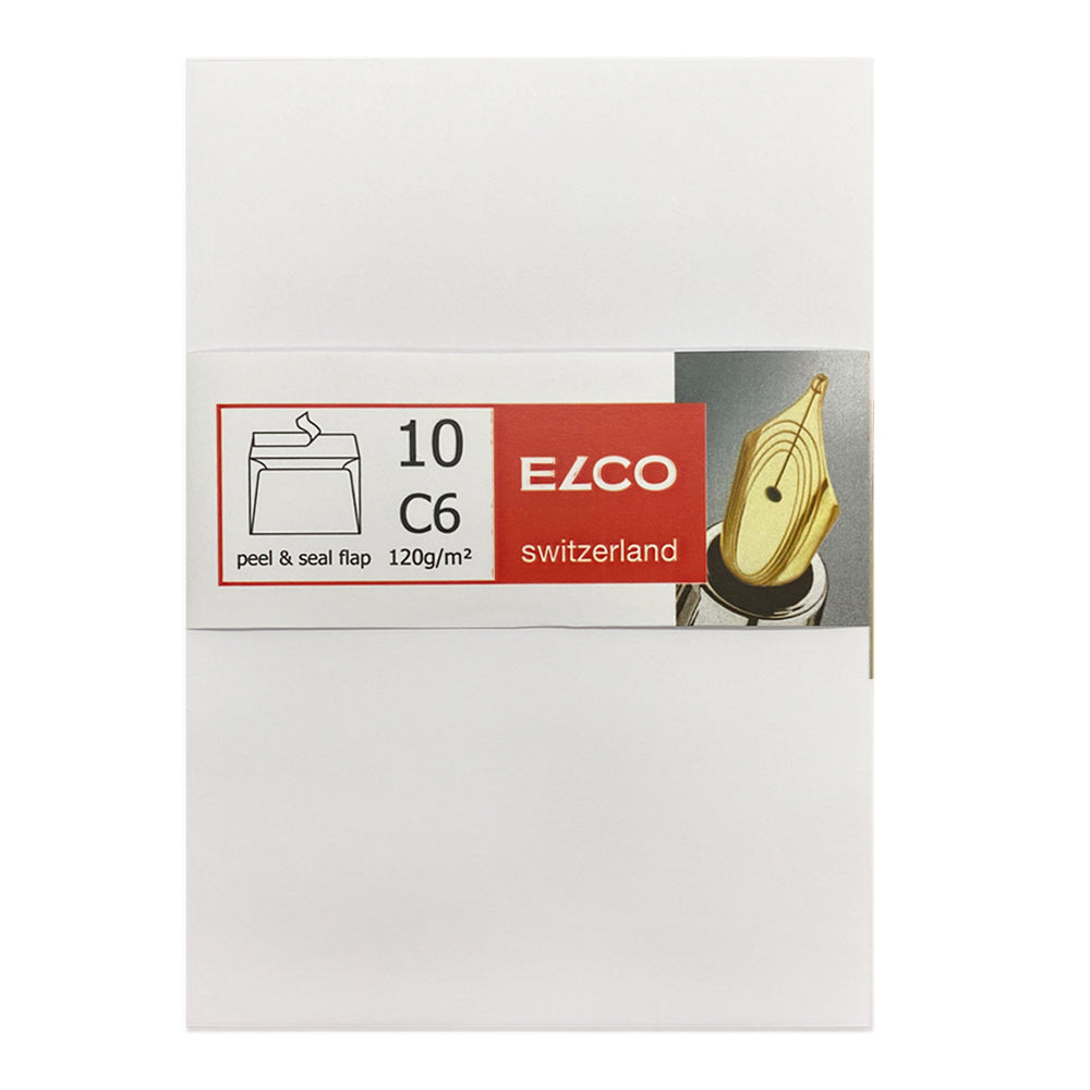 C6 White Prestige Quality Envelopes 10pk