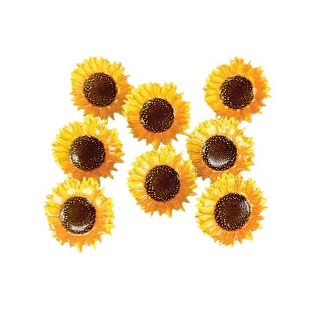 Eyelet Outlet Brads - Sunflowers