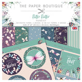 Paper Boutique Paper Pad 8 x 8 - Flitter Flutter Papers and Die Cuts