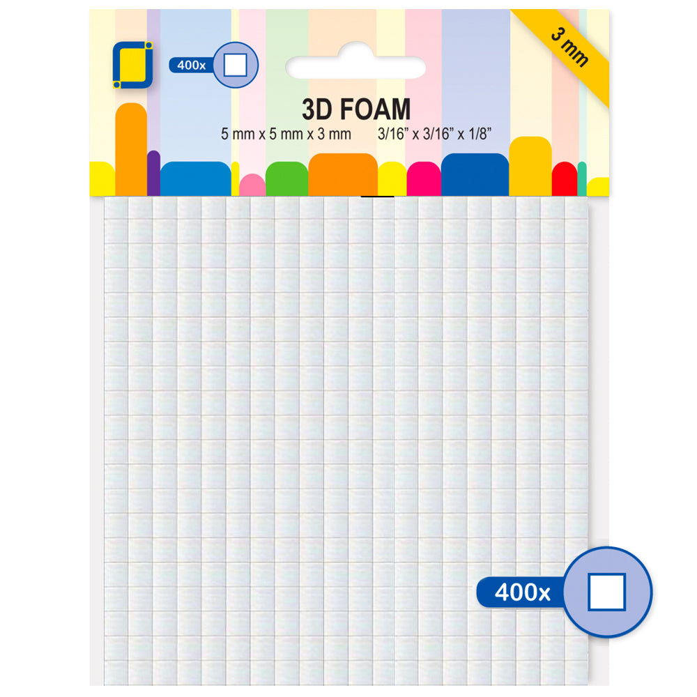 Jeje Products Foam Squares 3mm Thick
